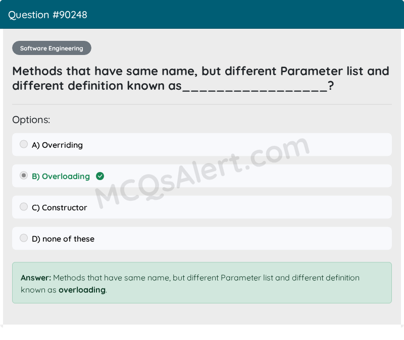 Question Screenshot