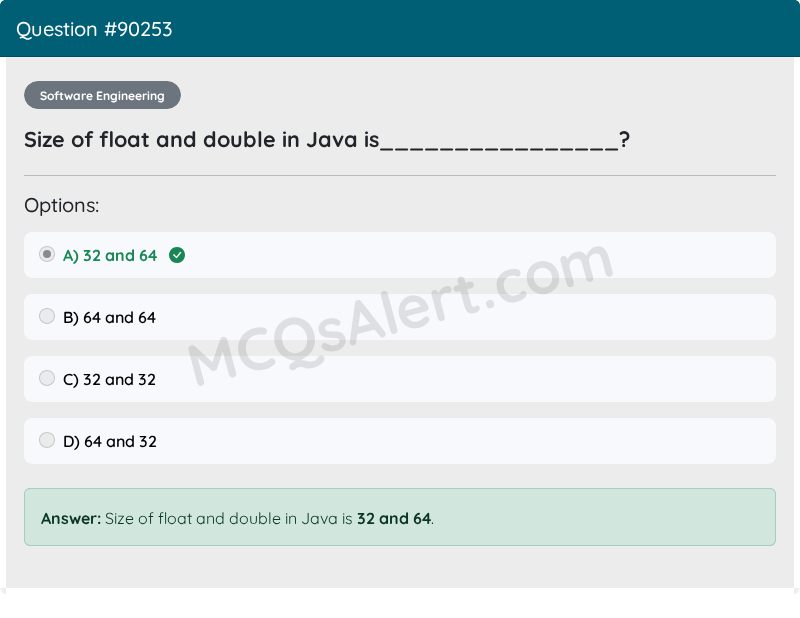 Question Screenshot