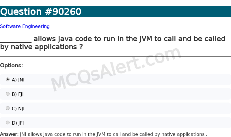 Question Screenshot
