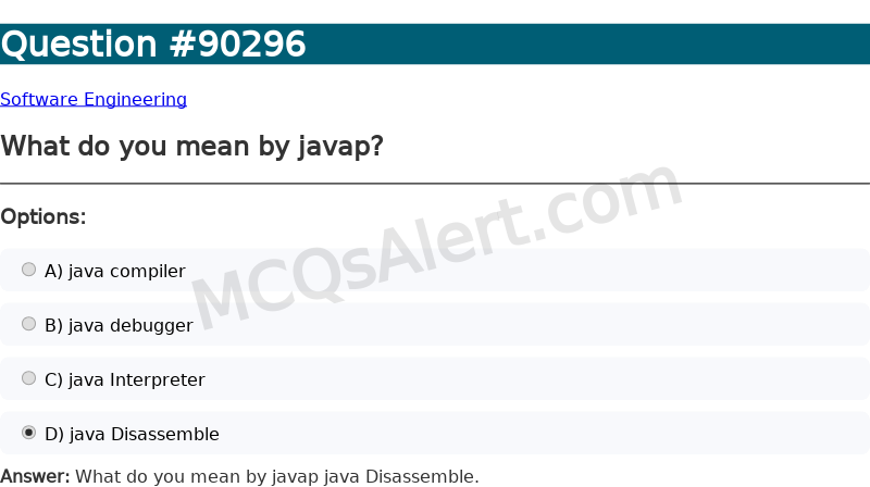 Question Screenshot