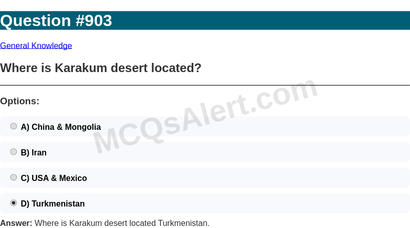 Question Screenshot