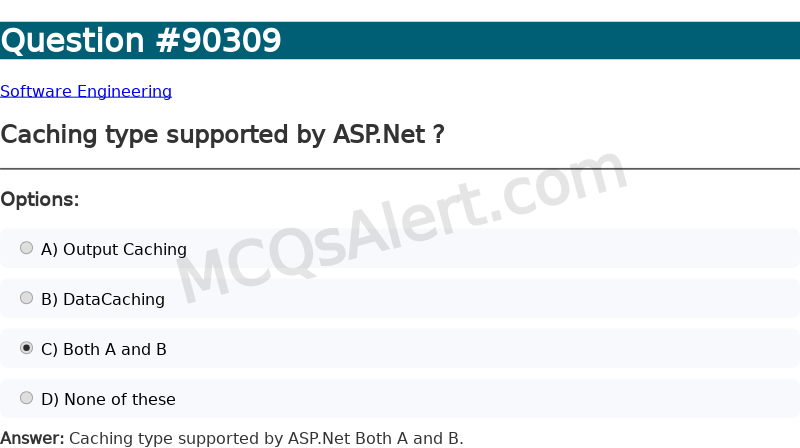 Question Screenshot