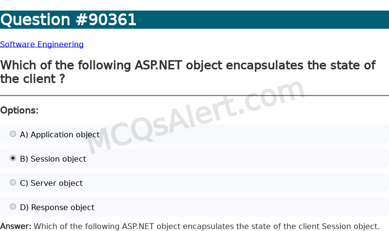 Question Screenshot