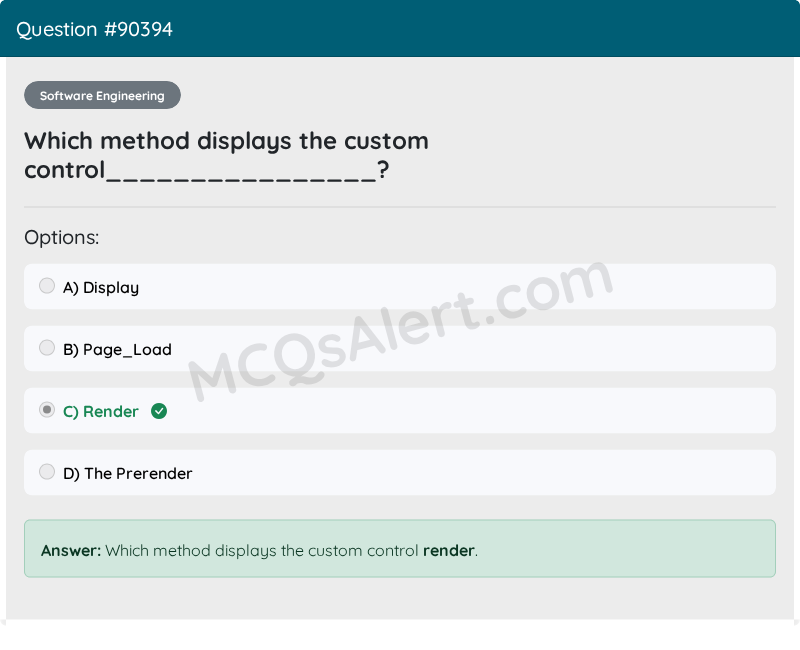 Question Screenshot