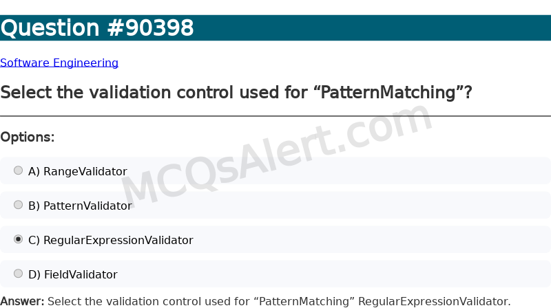 Question Screenshot