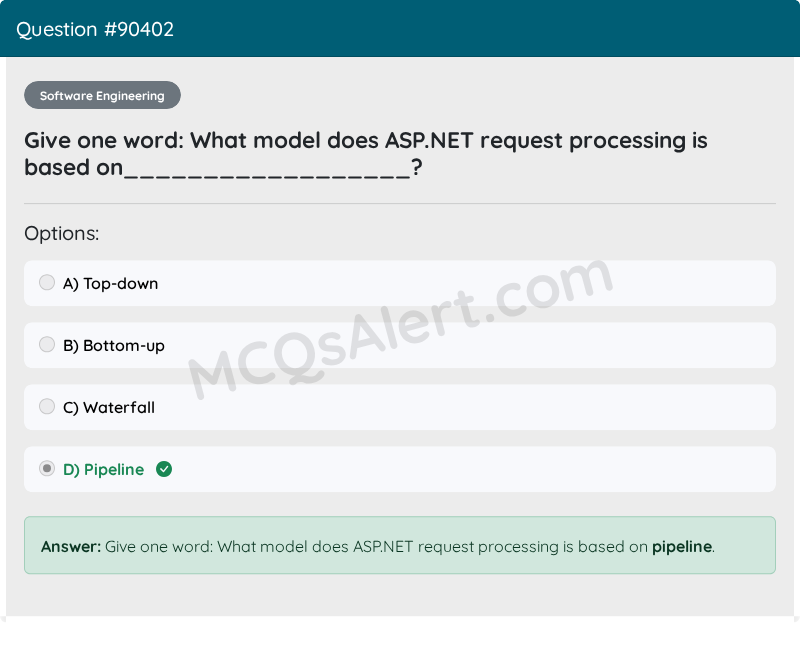 Question Screenshot