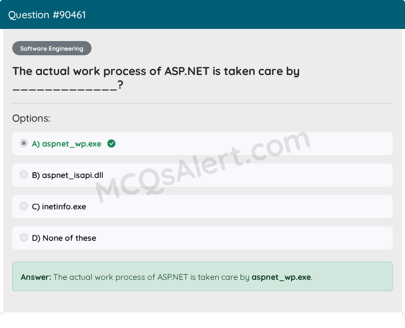 Question Screenshot