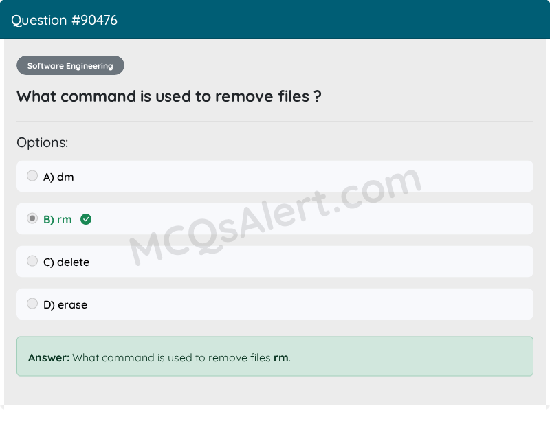 Question Screenshot