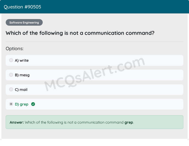 Question Screenshot