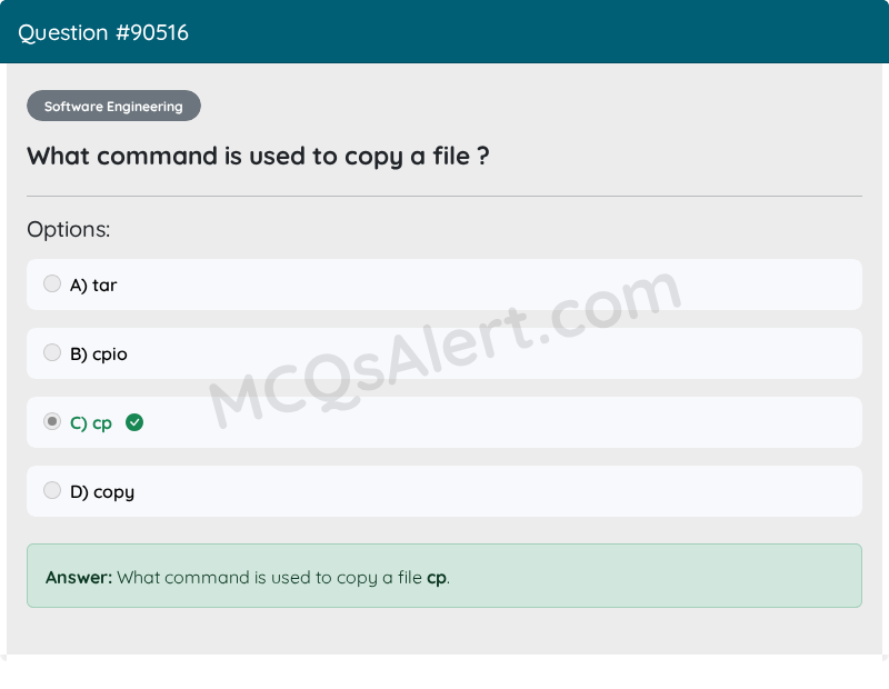 Question Screenshot