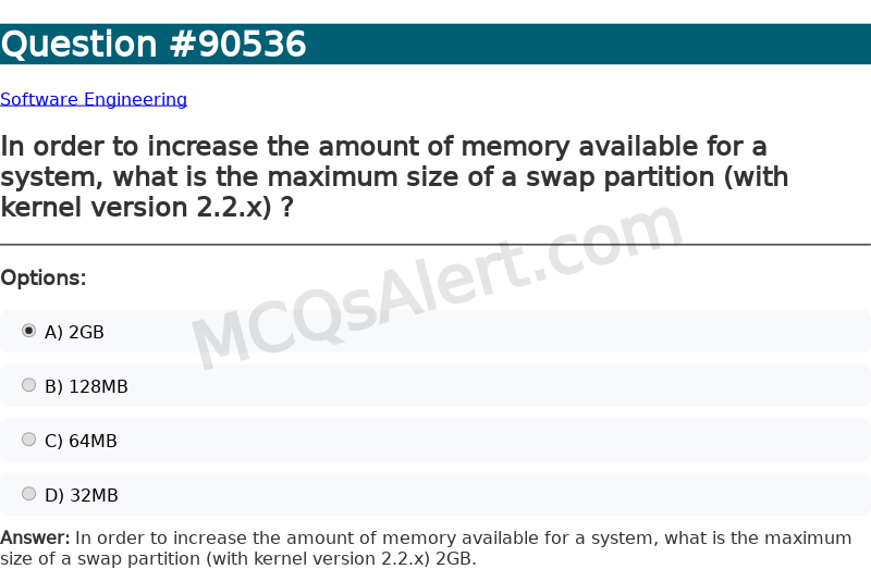 Question Screenshot
