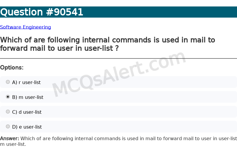 Question Screenshot