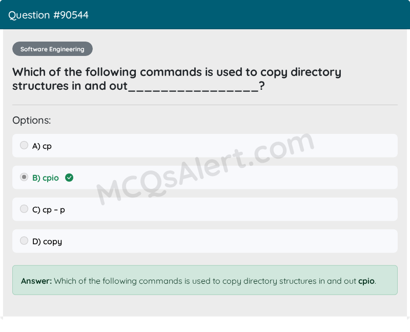 Question Screenshot