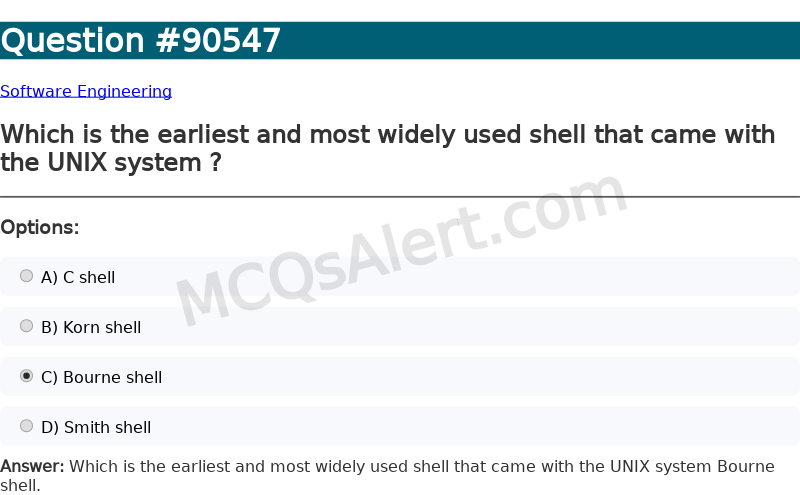 Question Screenshot
