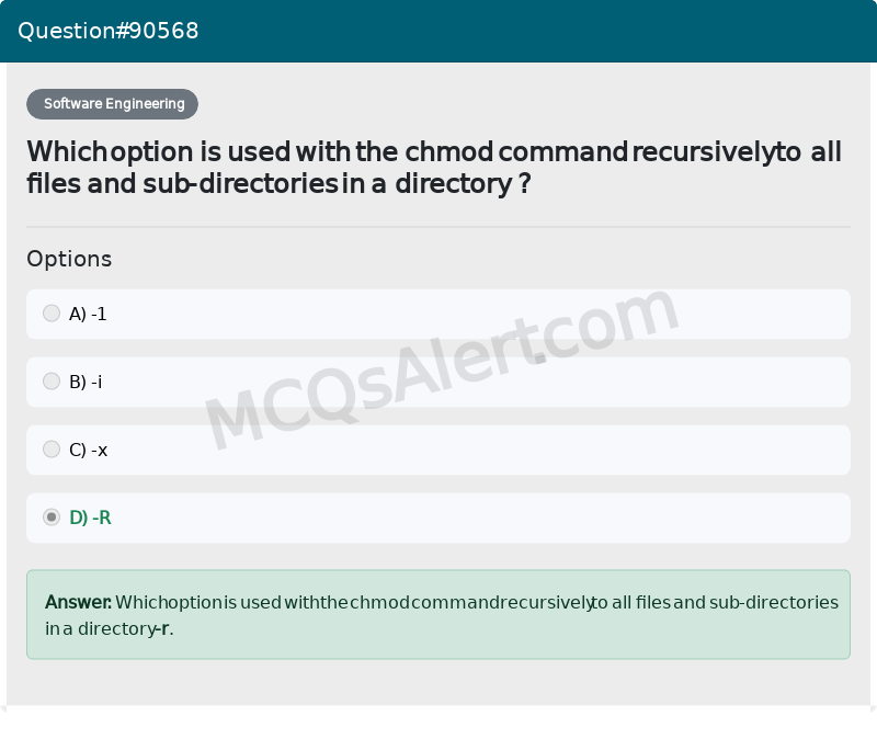 Question Screenshot