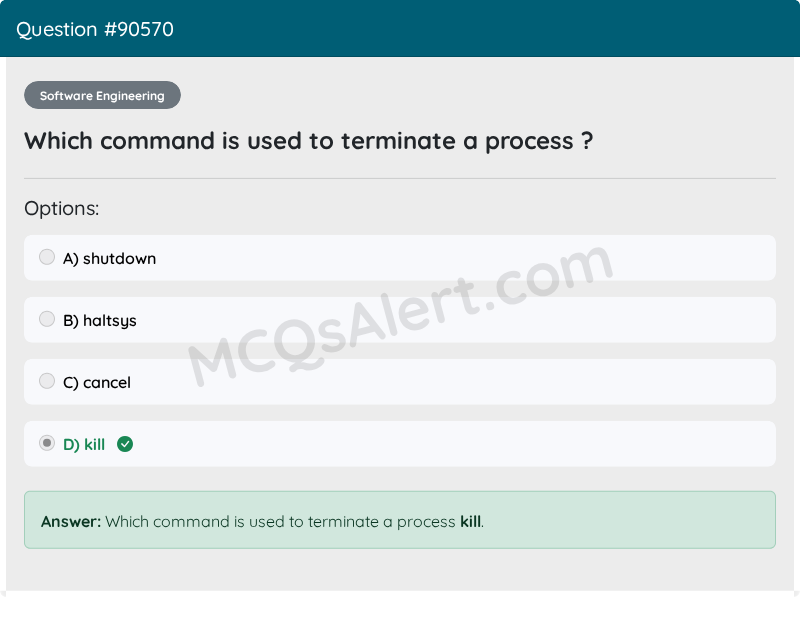 Question Screenshot