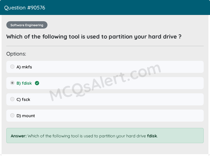 Question Screenshot