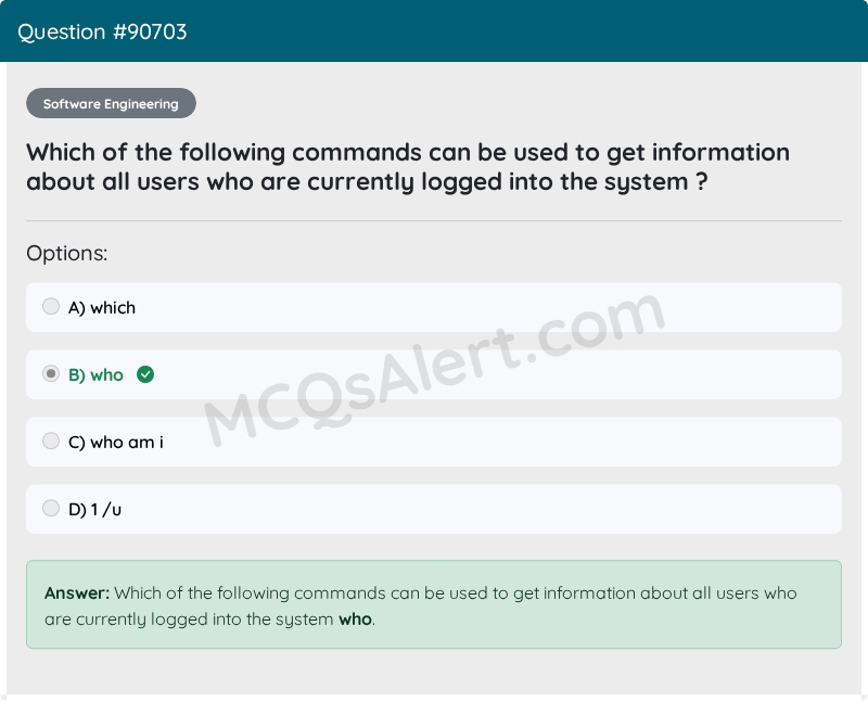 Question Screenshot