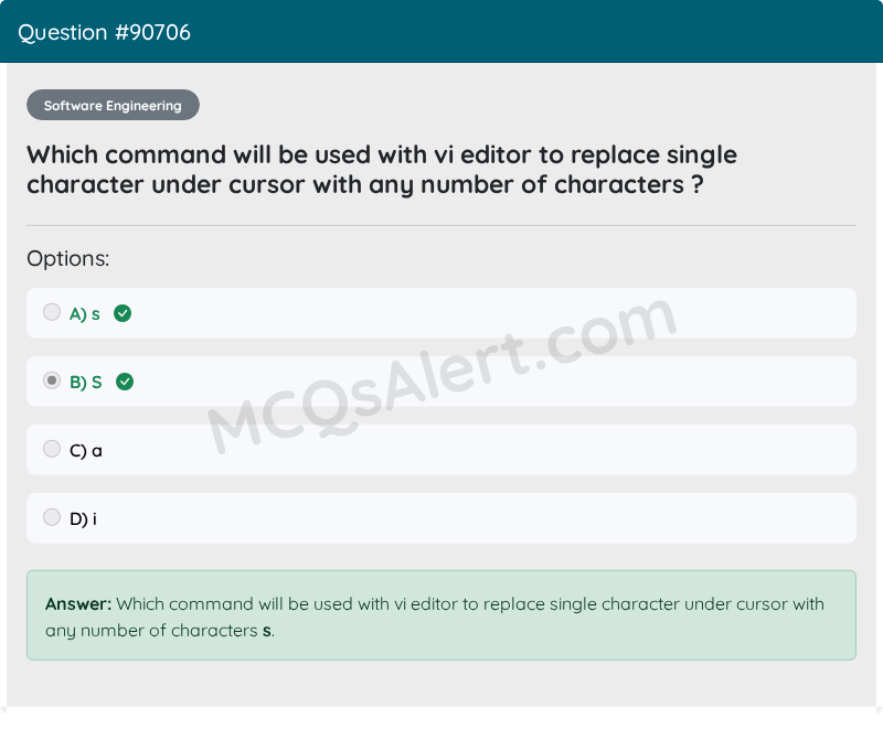 Question Screenshot