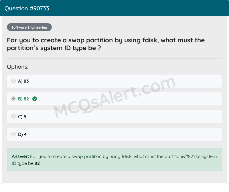 Question Screenshot