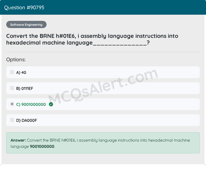 Question Screenshot