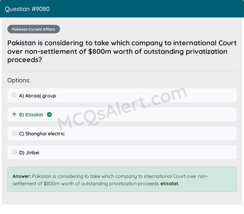 Question Screenshot