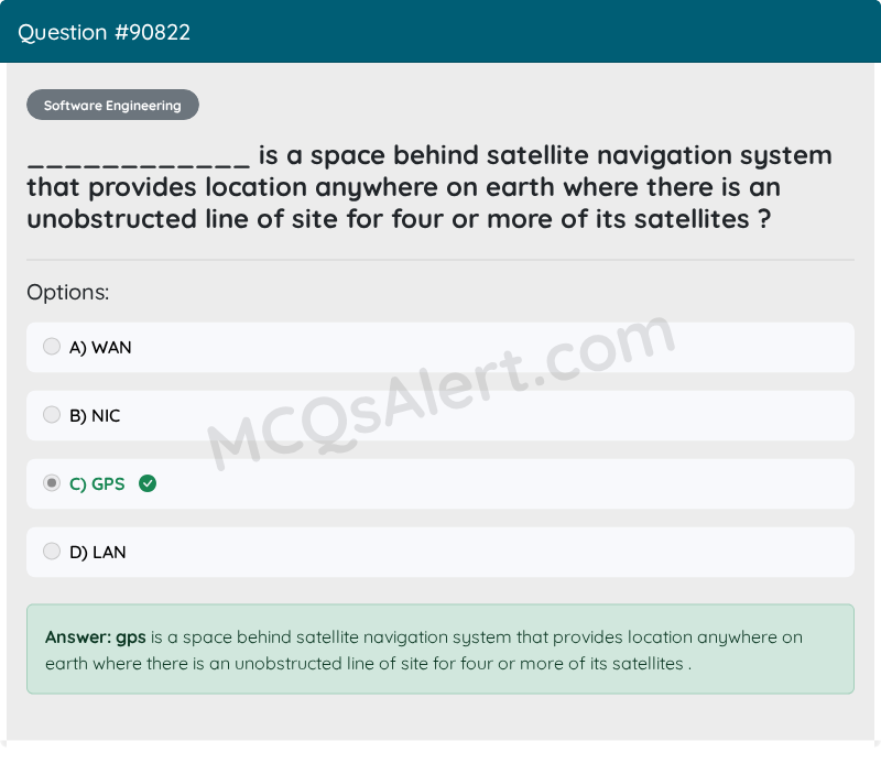 Question Screenshot