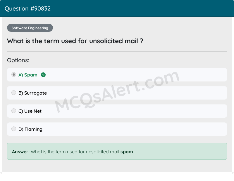 Question Screenshot