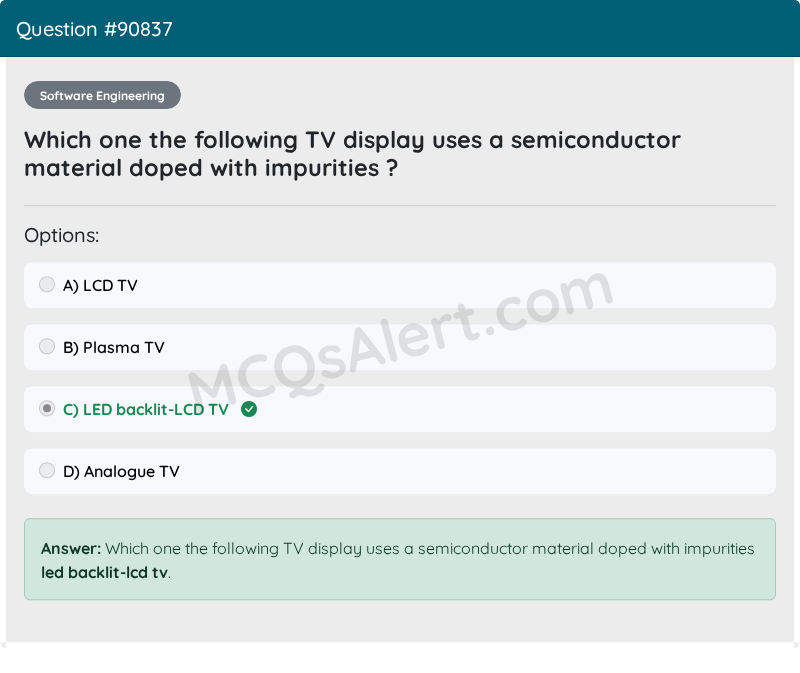 Question Screenshot