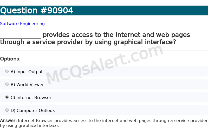 Question Screenshot