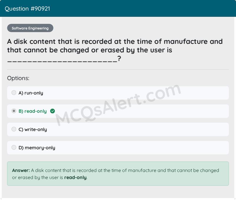 Question Screenshot
