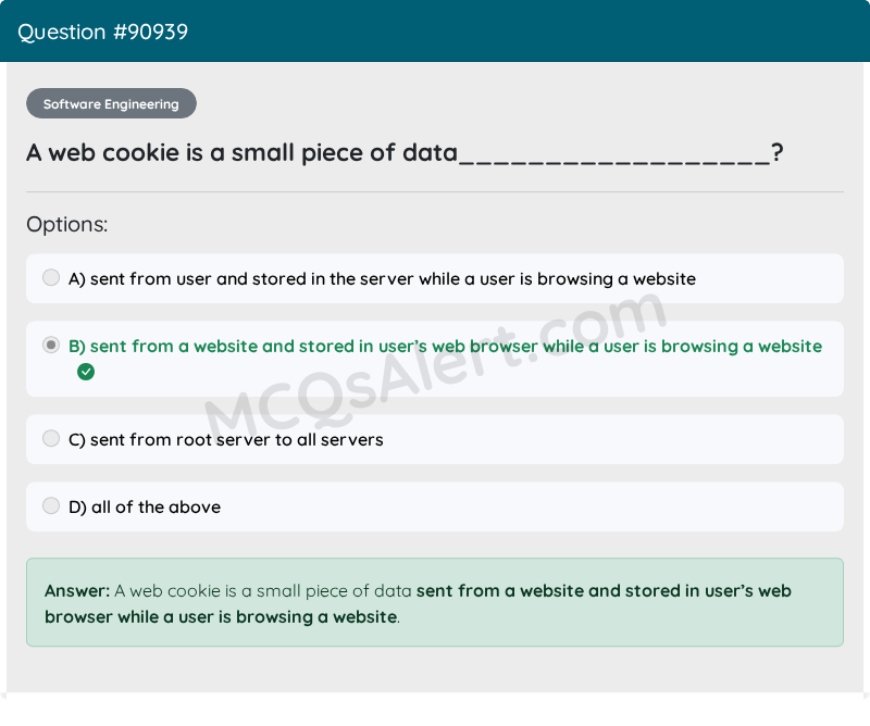 Question Screenshot