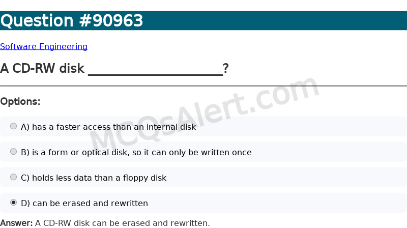 Question Screenshot