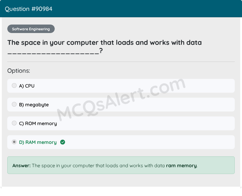 Question Screenshot