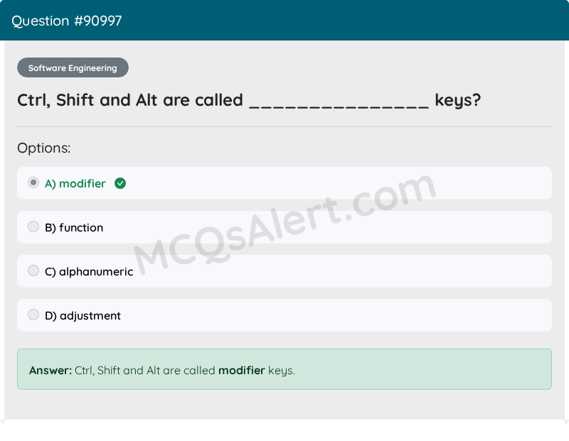 Question Screenshot