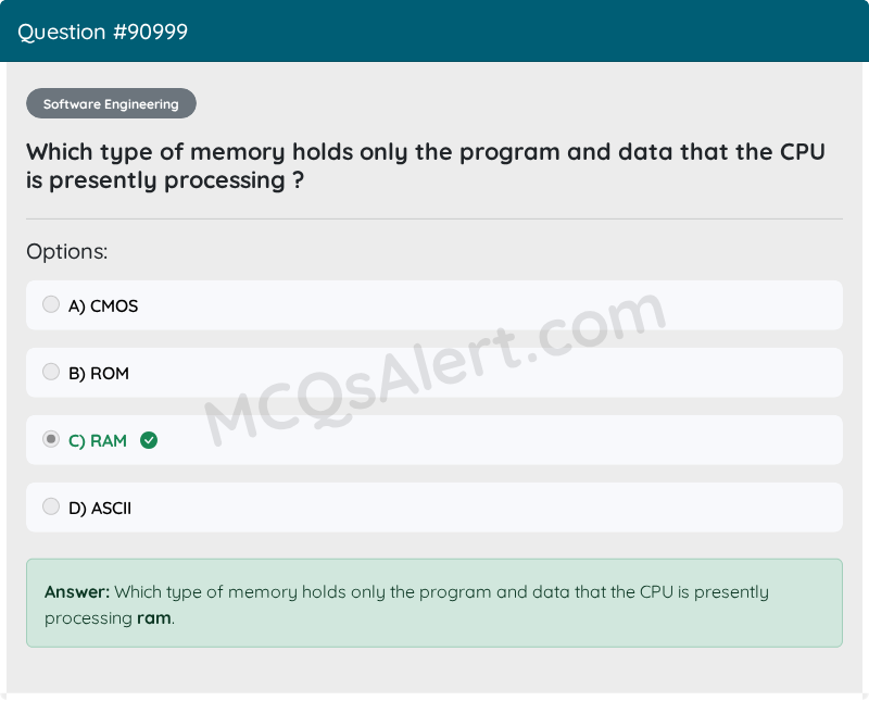 Question Screenshot