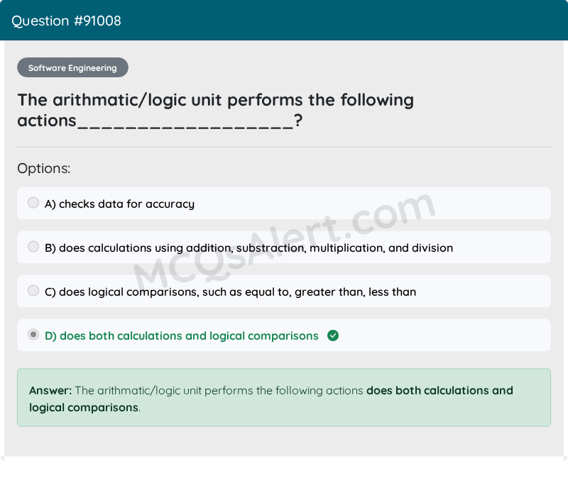 Question Screenshot
