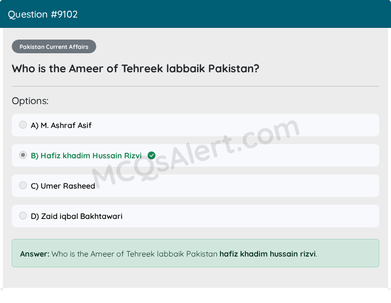 Question Screenshot