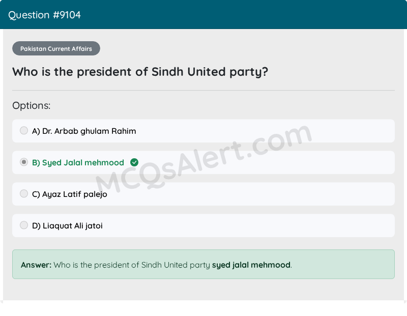 Question Screenshot