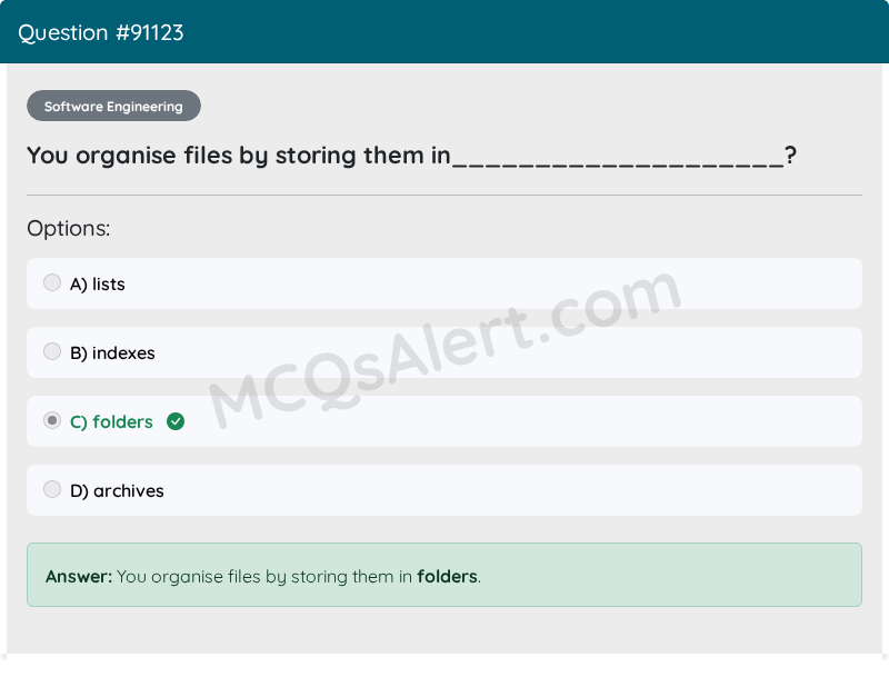 Question Screenshot