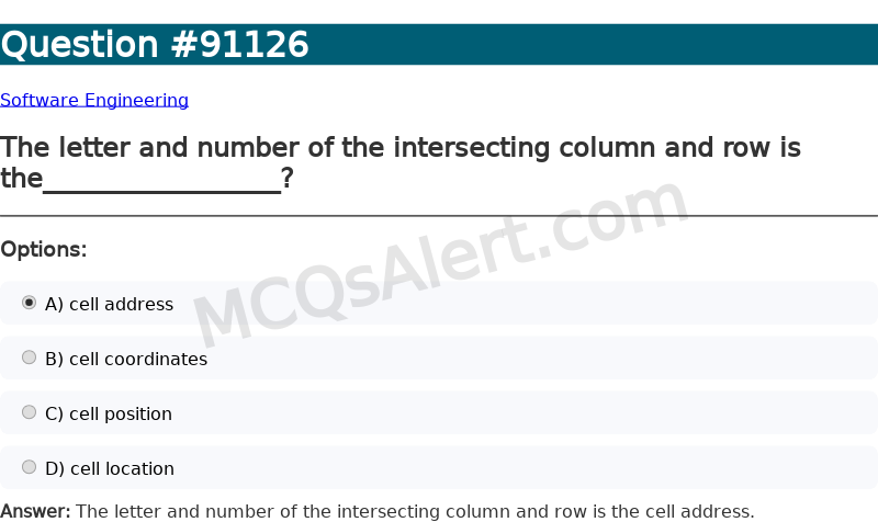 Question Screenshot