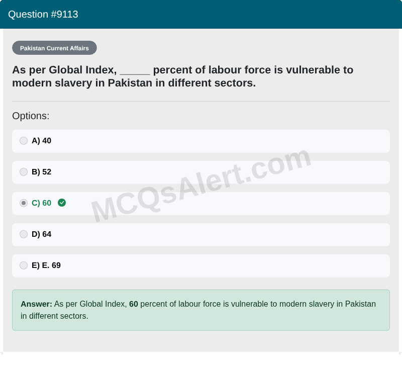 Question Screenshot