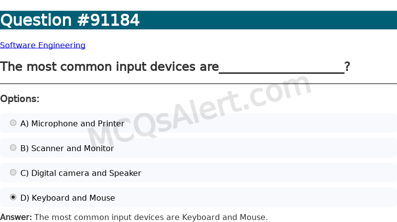 Question Screenshot