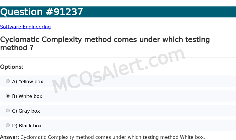 Question Screenshot