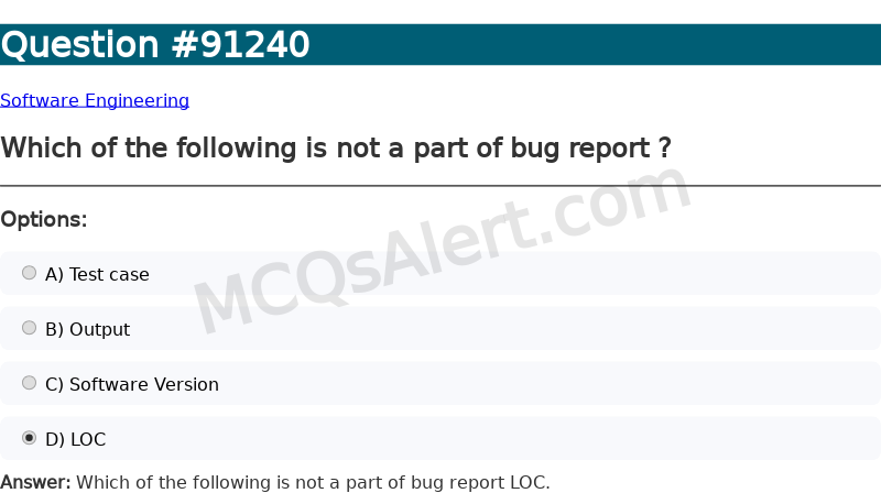 Question Screenshot
