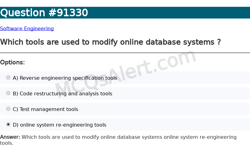 Question Screenshot
