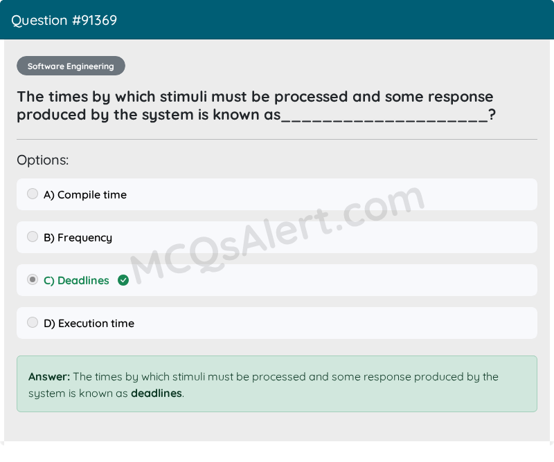 Question Screenshot