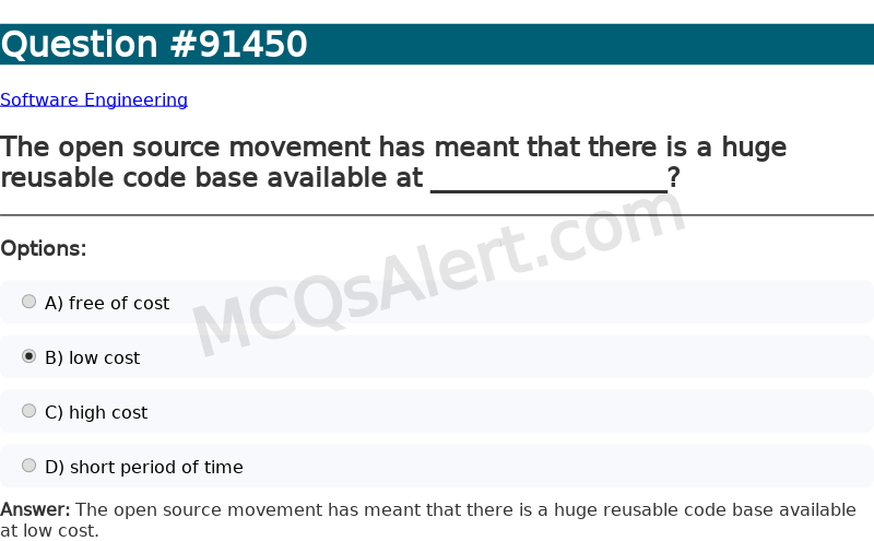 Question Screenshot