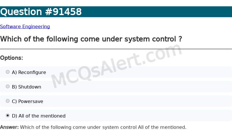Question Screenshot
