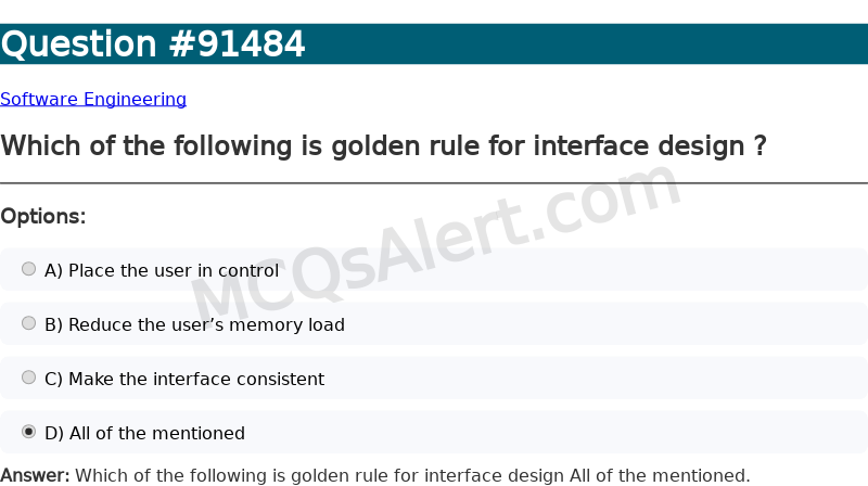 Question Screenshot